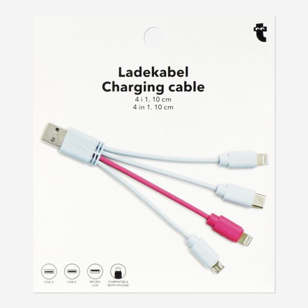 4 i 1 laddningskabel