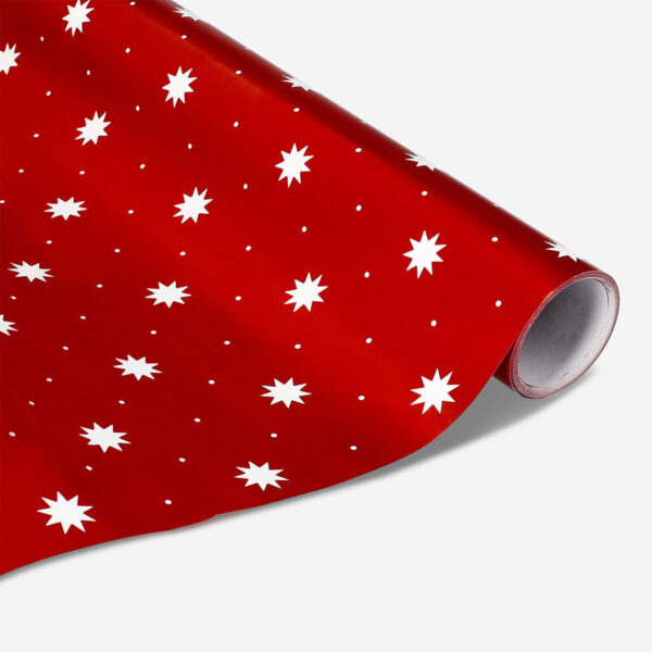 400 cm Inslagning papper - Stjärnor