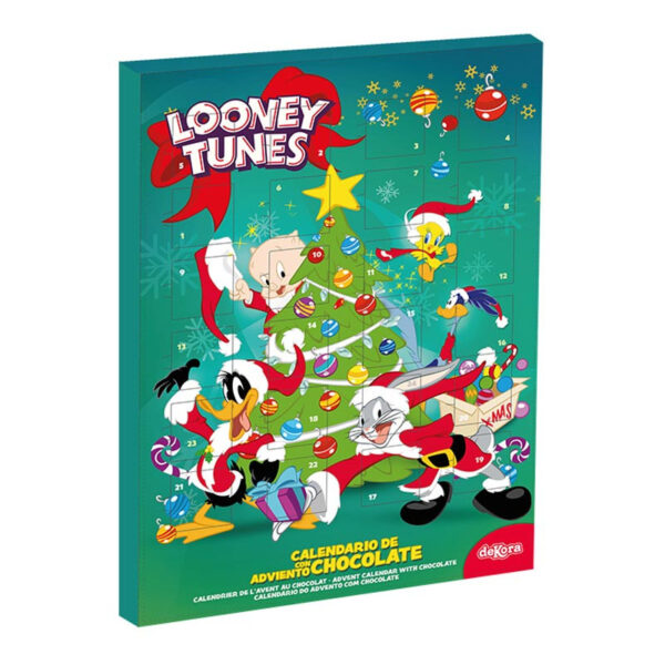 Adventskalender choklad, 50 g - Looney Tunes