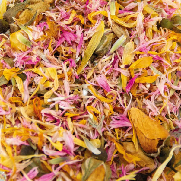 Ätbara torkade blommor, Morgonstund - SweetKitchen