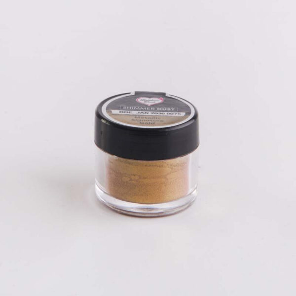 Ätbart Glitterpulver Shimmer Dust, Guld - Rainbow Dust
