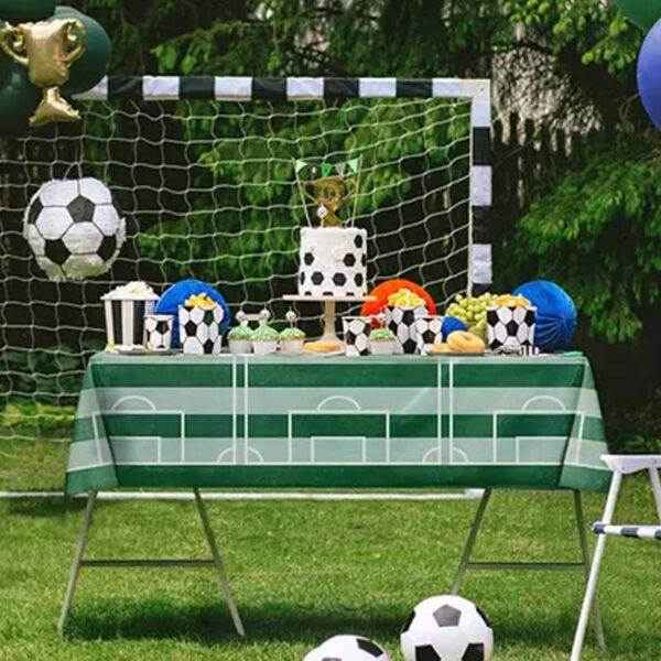 Återanvändbar duk fotbollsplan, 180 x 120 cm - PartyDeco