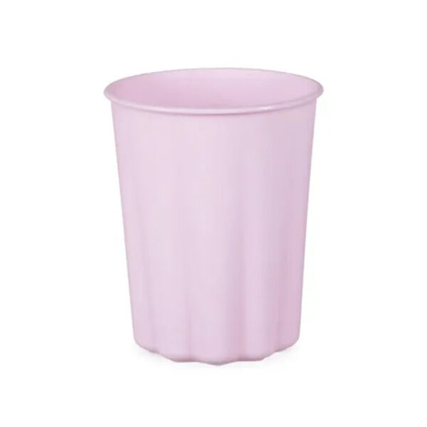Återanvändbar mugg, lila, 4-pack - PartyDeco