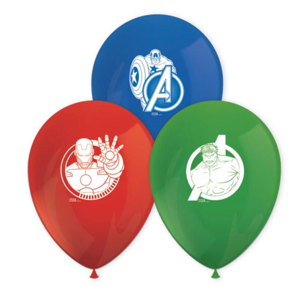 Avengers ballonger, 8-pack