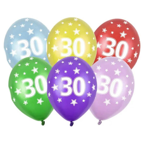 Ballonger 30 år - PartyDeco