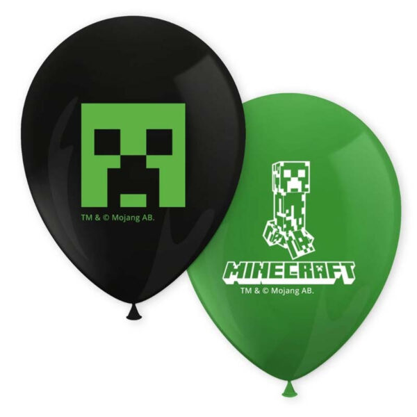 Ballonger Minecraft, 8 st
