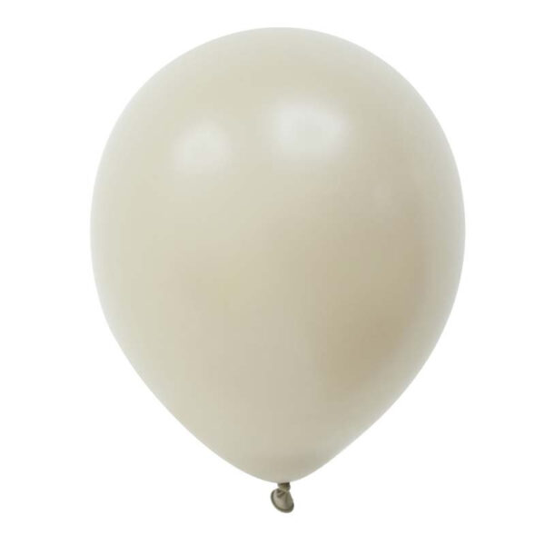 Ballonger vintage beige, Ø30 cm, 6-pack