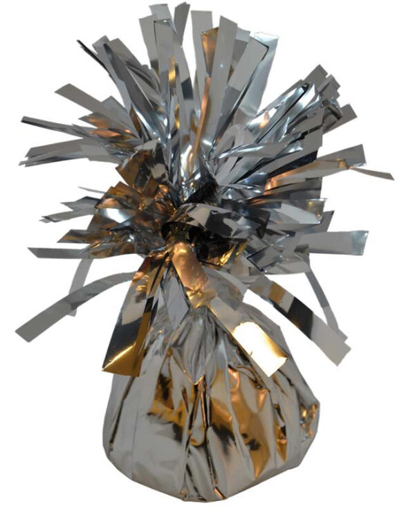 Ballongvikt silver, folie