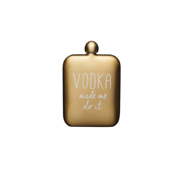 Fickplunta "Vodka made me do it", guld - Bar Craft