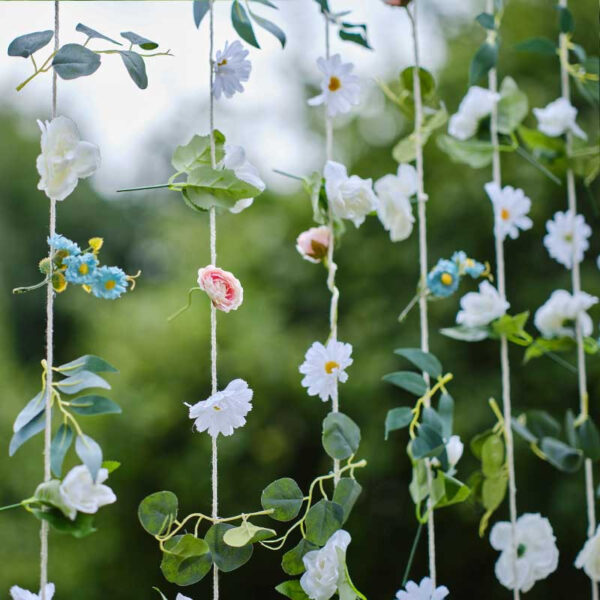 Blomsterdraperi - Sommarblommor
