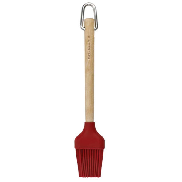 Bröd- och grillpensel, silikon, Empire Red - KitchenAid
