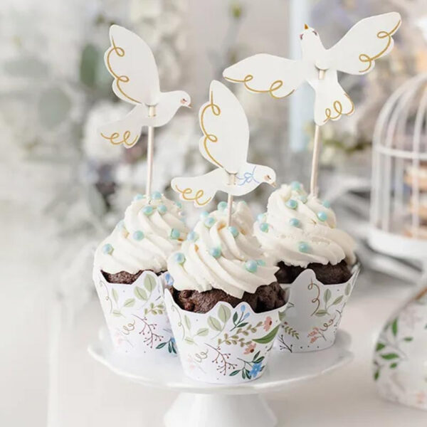 Cake Toppers Duvor, 6-pack - PartyDeco