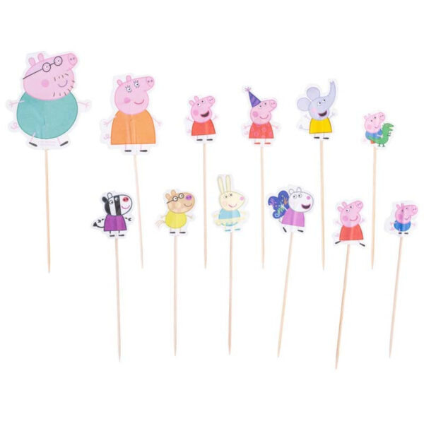 Cake Toppers Greta Gris, 24 stycken - Dr. Oetker