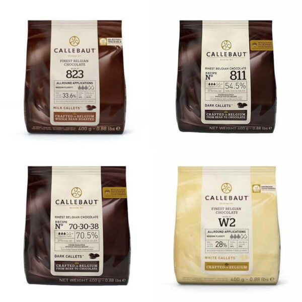 Callebaut choklad 4 sorter