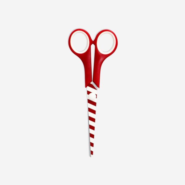 Randig sax för godis - 17 cm