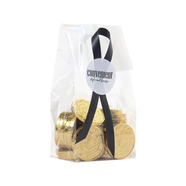 Cellofanpåsar 100-pack - 8 x 4,5 x 17 cm