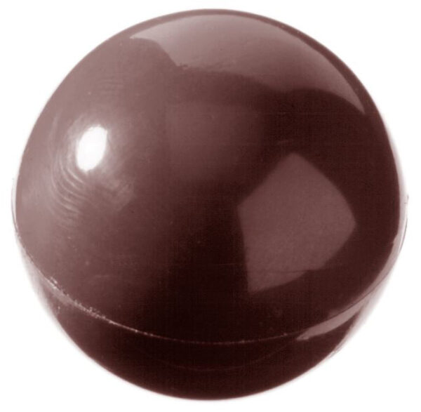 Chocolate World Pralinform Halvklot, 2,5 cm