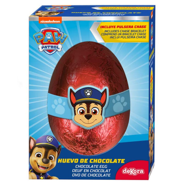 Chokladägg Paw Patrol, 55 g - Dekora