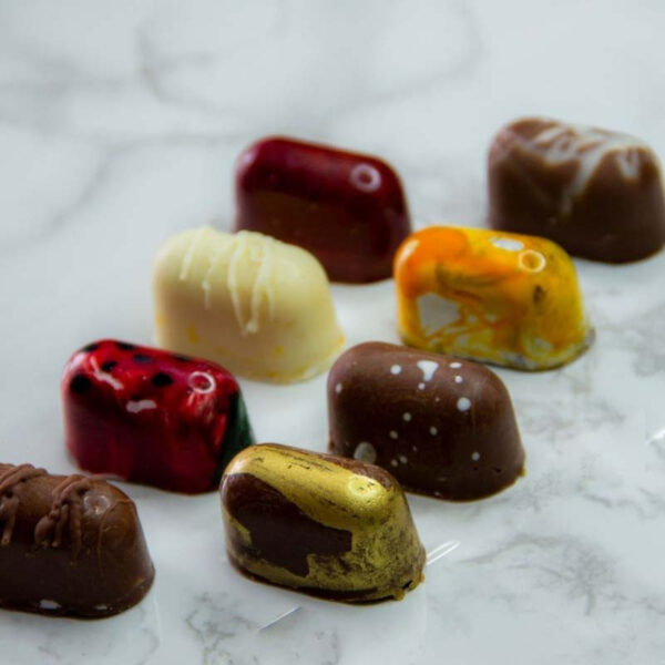 Chokladform Rektangulär Tryffel, 3 delar