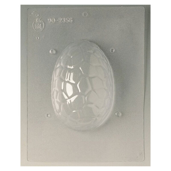 Chokladform stort mönstrat ägg