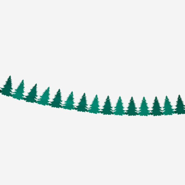 Pappersgirlang för julgran - 300 cm