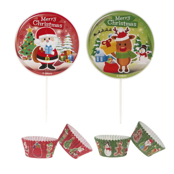 Cupcake kit Jultema - Dekora