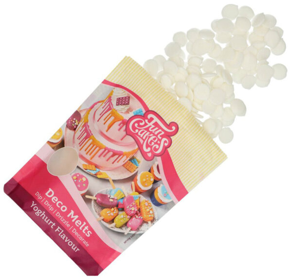 Vita Deco Melts med Yoghurtsmak - FunCakes