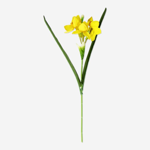 Dekorativ gul blomma