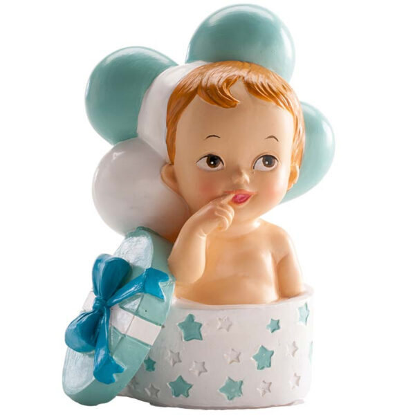 Dopdekoration Baby med ballonger - Dekora