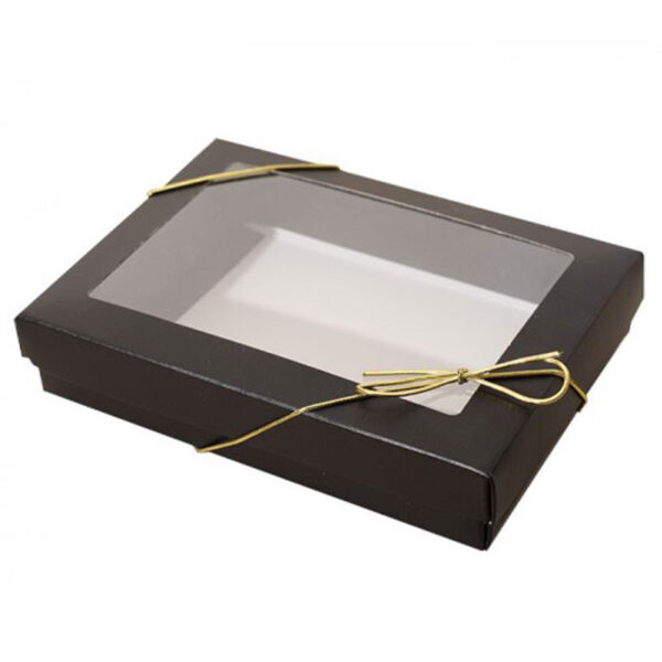 Elastisk snodd till pralinask, 25 cm, Guld - 3 pack