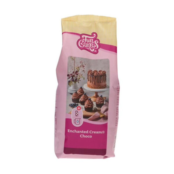 Enchanted Cream Chocklad, 900 g - FunCakes