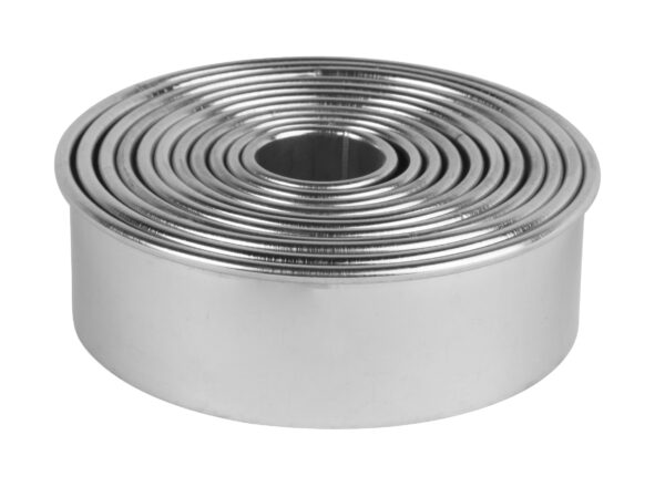 Utstickare Runda Ø2-9 cm, 11 st - Exxent