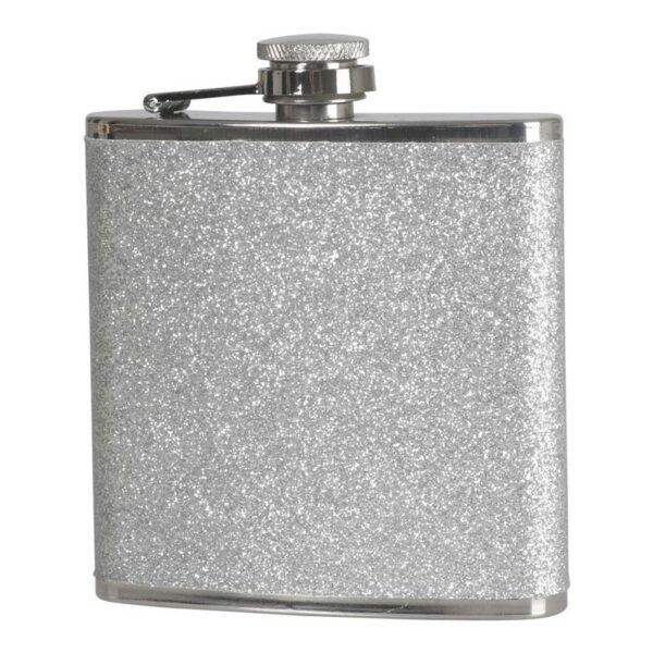 Fickplunta glitter silver