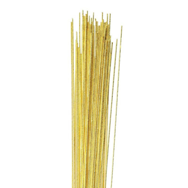 Floristtråd 24 gauge, guld - Culpitt