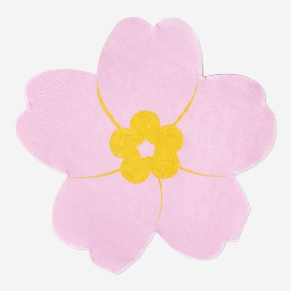 Servetter i form av blommor - 16 st