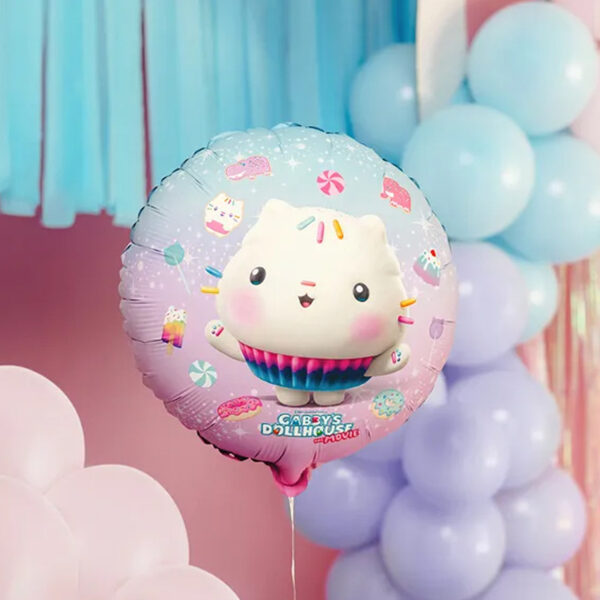 Folieballong Rund, Cakey, Gabby&apos;s Dollhouse