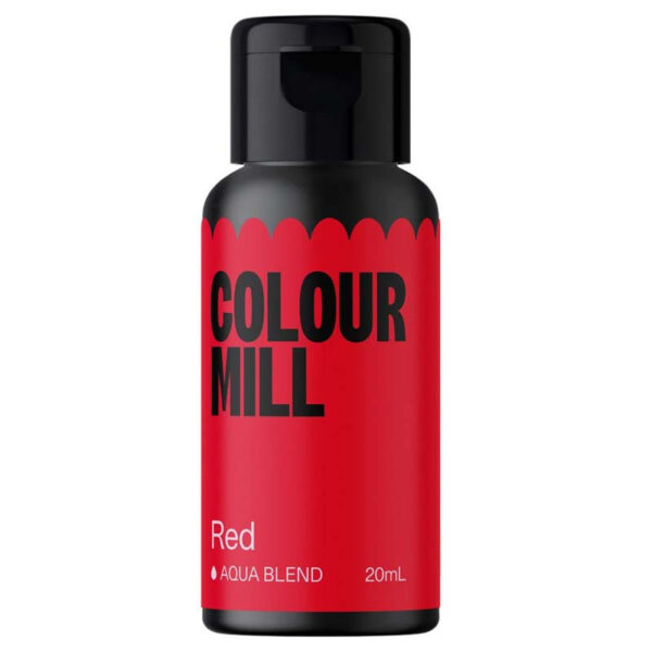 FYND! Bäste före 2025-09-30 Vattenbaserad ätbar färg Red