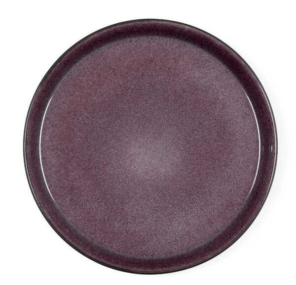 Gastro tallrik Ø 17 cm, svart/lila - BITZ