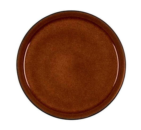 Gastro tallrik Ø21 cm svart/amber - BITZ