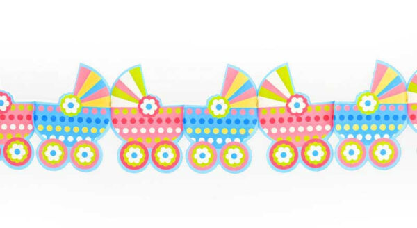 Girlang Barnvagnar - PartyDeco