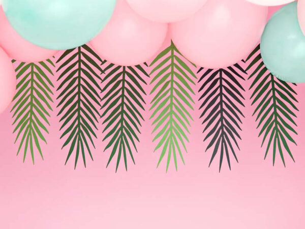Girlang Tropiska blad, DIY - PartyDeco