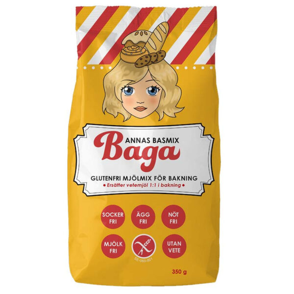 Annas Basmix, Glutenfri Mjölmix - Baga - FYND! Bäst före 26/3-2025