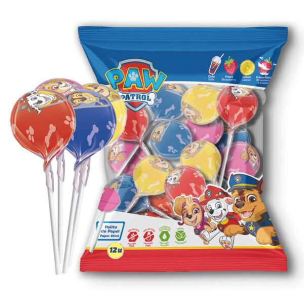 Godisklubbor Paw Patrol, 12 st