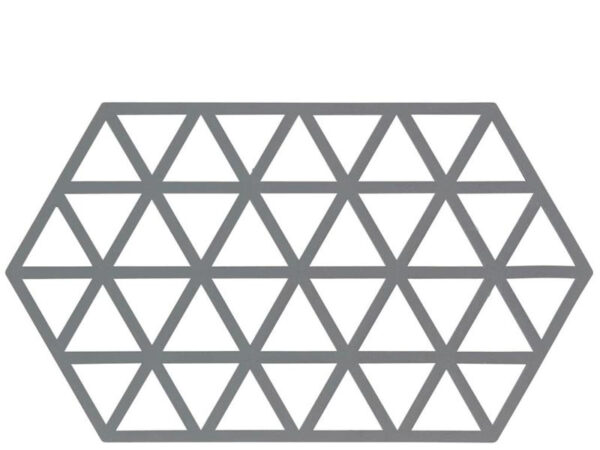 Grytunderlägg Triangle 24x14 cm, Cool Grey - Zone Denmark