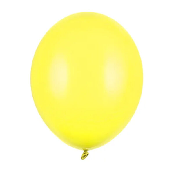 Gula ballonger 27 cm, 10-pack - PartyDeco