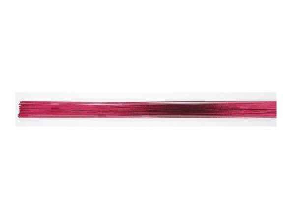 Floristtråd 24 gauge, cerise - Culpitt