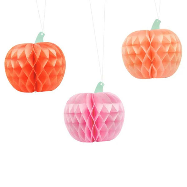 Honeycomb Pumpor, 24 cm - PartyDeco