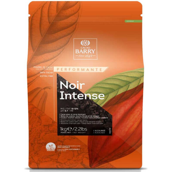 Intensivt Svart Kakaopulver 50g/1kg - Cacao Barry - 50 g