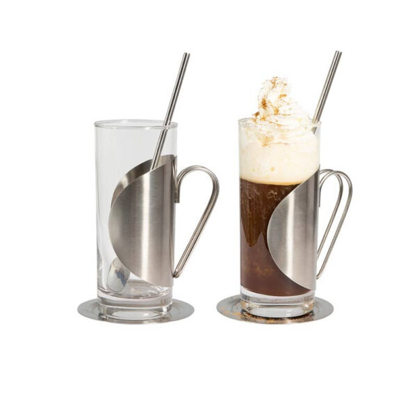Irish coffee set, 2-pack