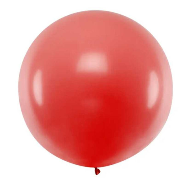 Jumboballong röd - PartyDeco